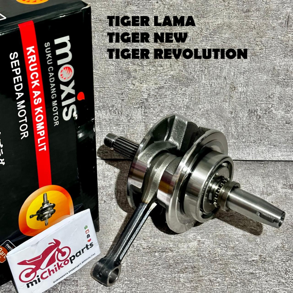 Kruk As Assy KCN Honda Tiger Lama Tiger New Tiger Revo Bandul Set Laher Bearing Stang Seher Krek Cra