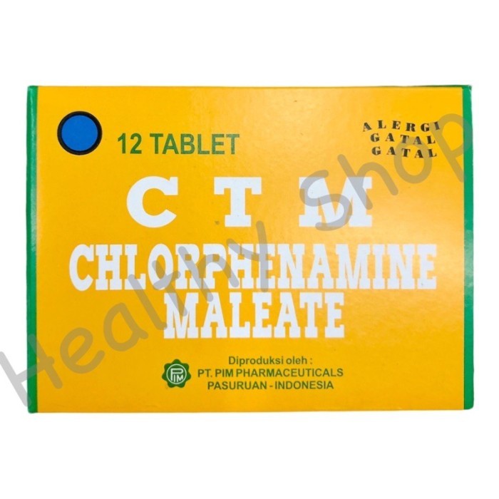 CTM Tablet  (Obat alergi)