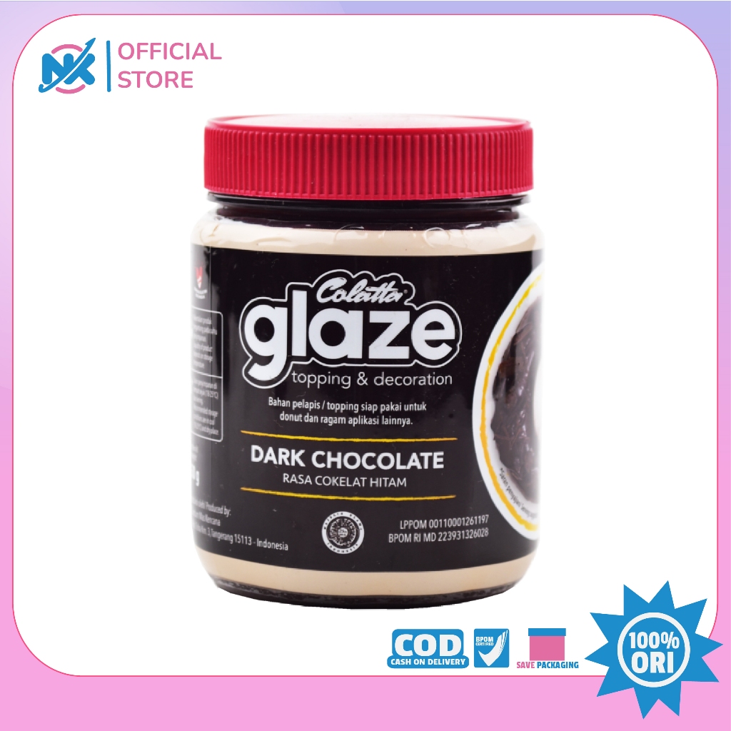 

Colatta Glaze Dark Chocolate 250 gr