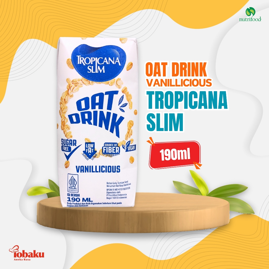 

TROPICANA SLIM Oat Drink Vanillicious 190ml _