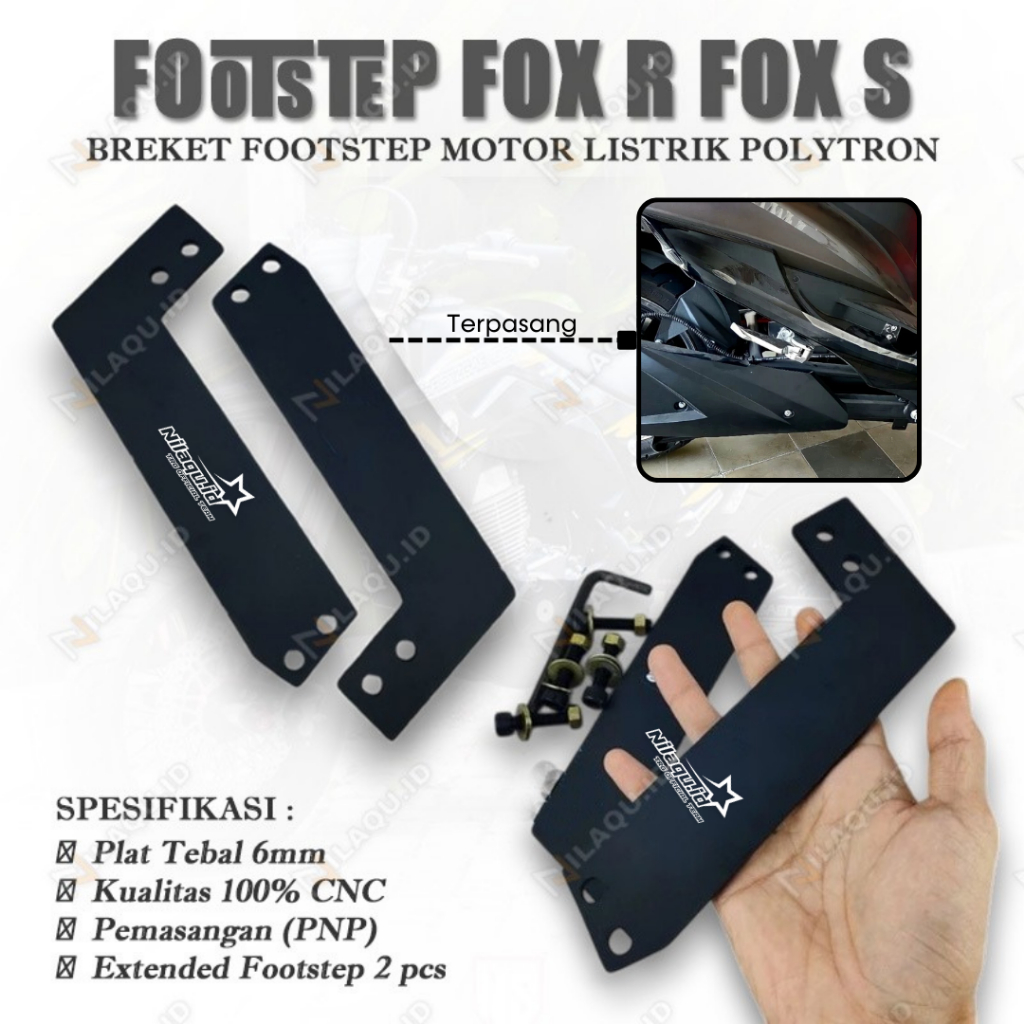 Footstep Polytron Fox R Fox S Footstep Motor Listrik Polytron Extender Motor Listrik Polytron