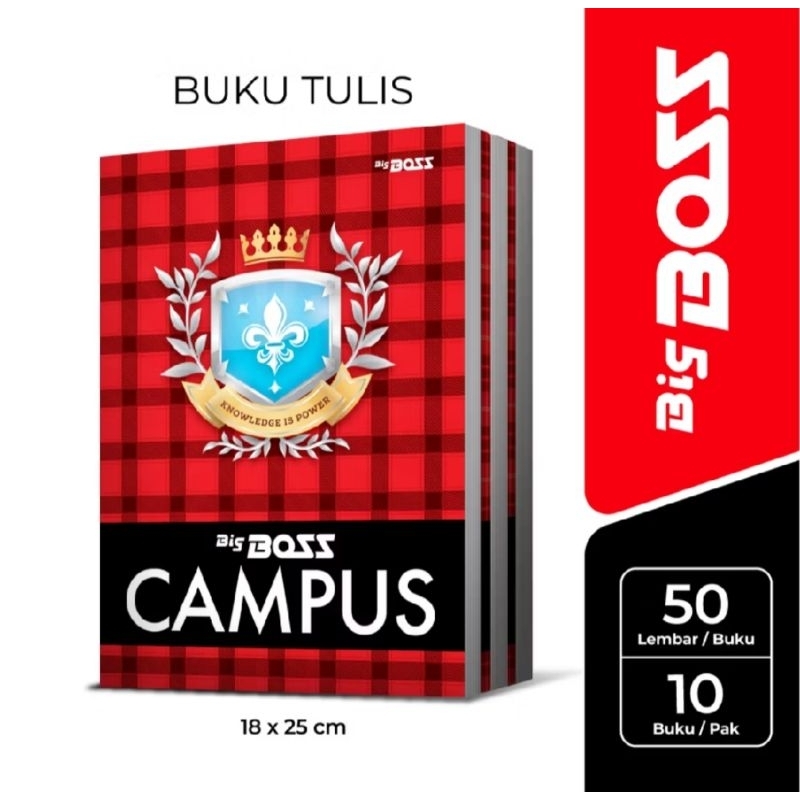

BigBoss Campus Buku Tulis 50 Lembar