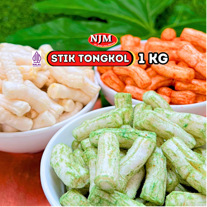 

[BALL] KERUPUK STIK TONGKOL JAYA TONGKOL 3 RASA ‼️1000Gr (1Kg)