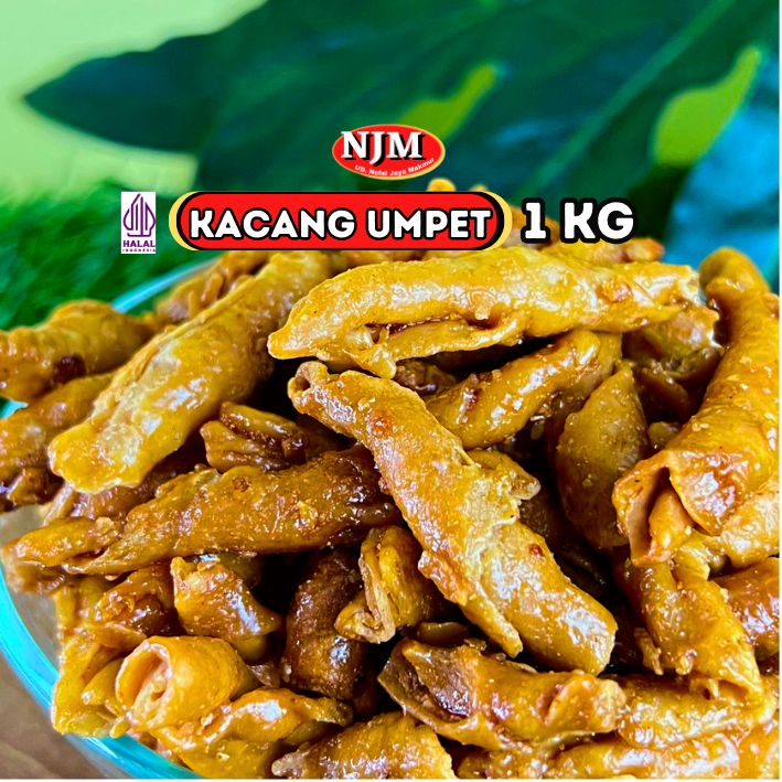 

[BALL] Kacang umpet / Kerang kacang / Kacang intip / Kacang ciput 1000Gr (1kg) NJM