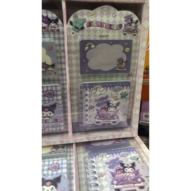

1 BOX NOTEBOOK KALENDER KUROMI ISI 24