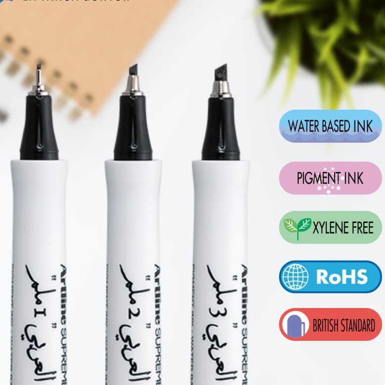 

RKL - PEN KALIGRAFI CALLIGRAPHY CHISEL STYLE ARTLINE SUPREME / ARABIC