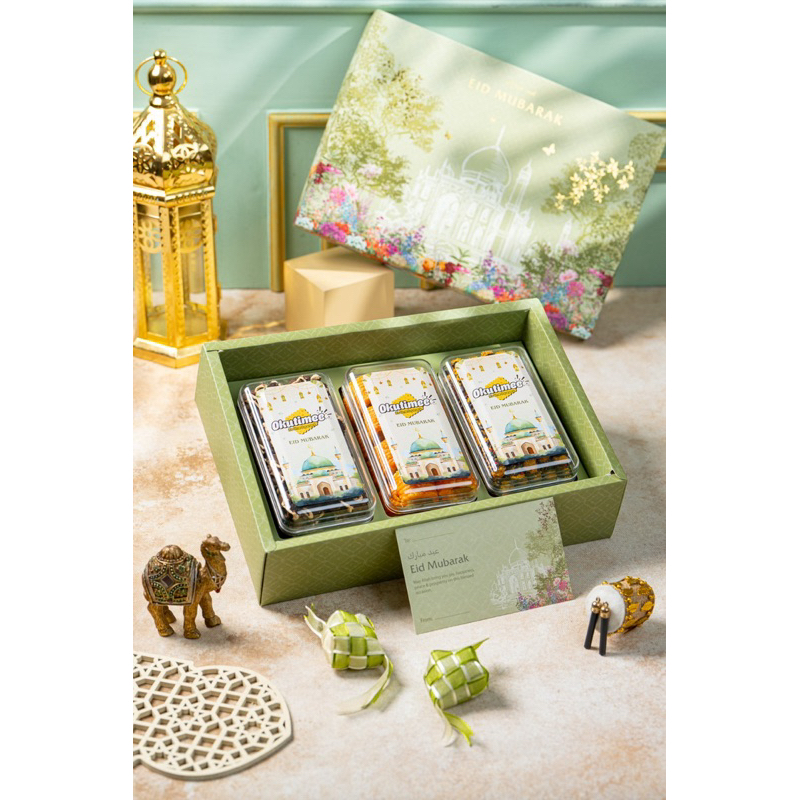 

mahira set hampers lebaran 2025 cookies kue kering premium bestseller