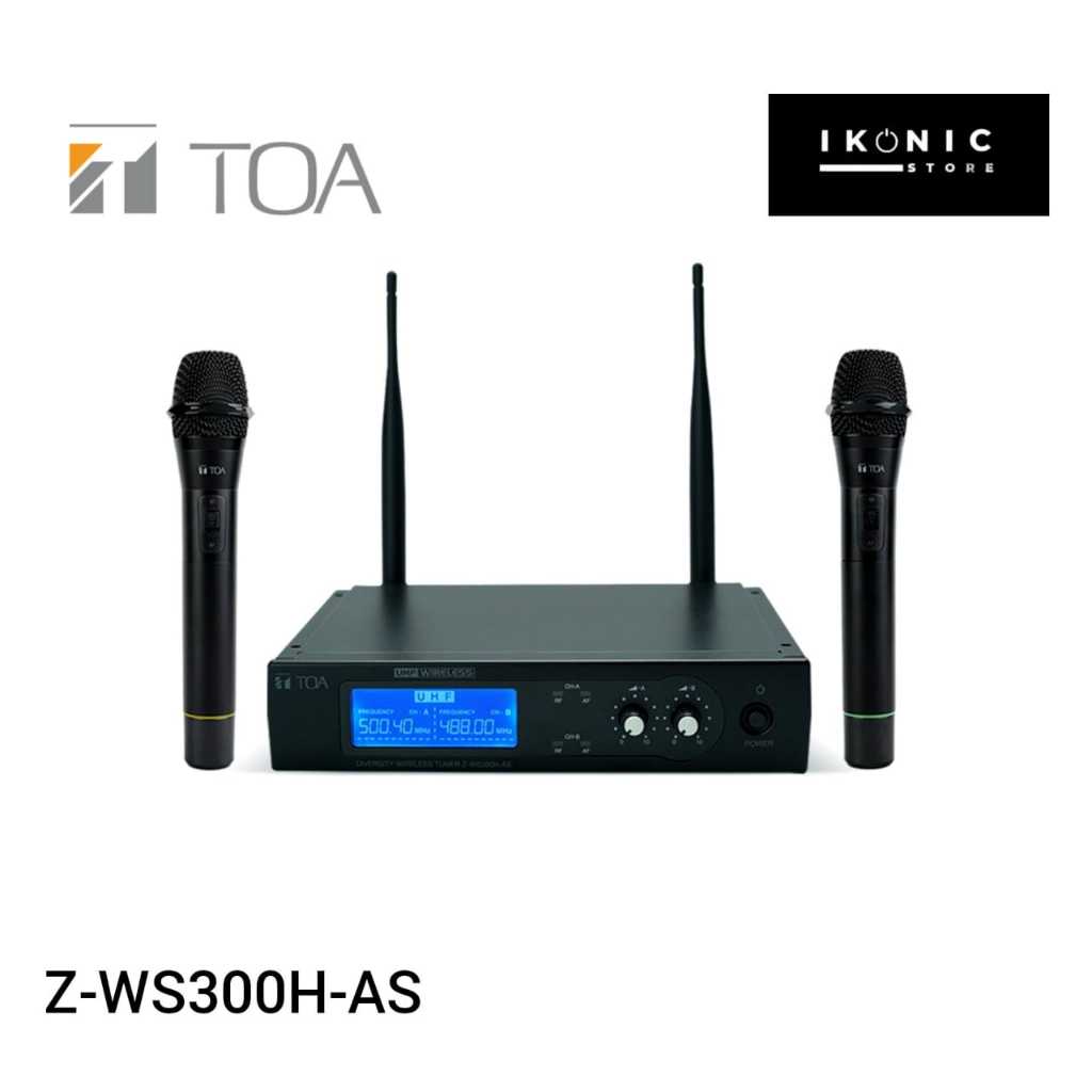 IKONIC MIC Wireless Professional  UHF Digital Z-WS-300H-AS Microphone Karaoke  Z.WS-300HAS M Mikrofo