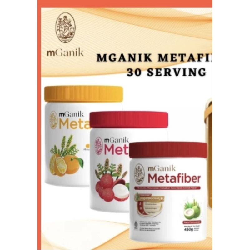 MGANIK METAFIBER Suplemen Serat Diabetesi