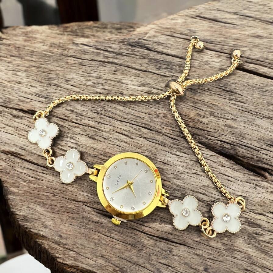 Jam Tangan Wanita Model Gelang Serut Lili