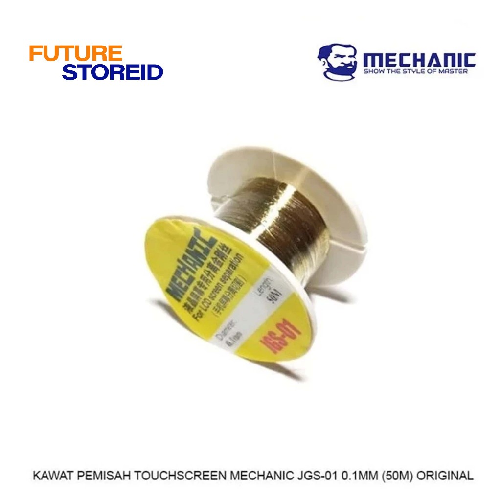 MECHANIC JGS-01 KAWAT PEMISAH TOUCHSCREEN 0.1MM (50M) - KAWAT PEMBELAH LCD TOUCHSCREEN MECHANIC MCNJ