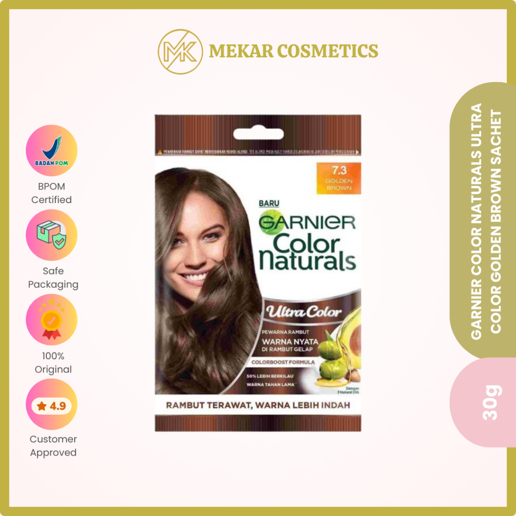 GARNIER COLOR NATURALS ULTRA COLOR GOLDEN BROWN SACHET