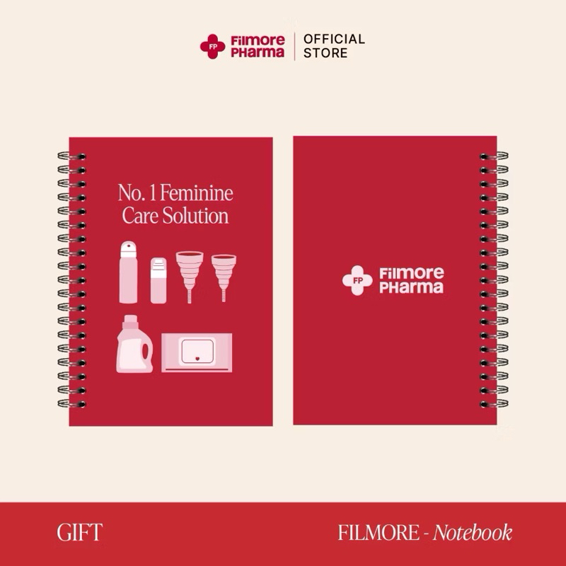 

Free Gift Notebook Filmore Pharma dengan minimal pembelian