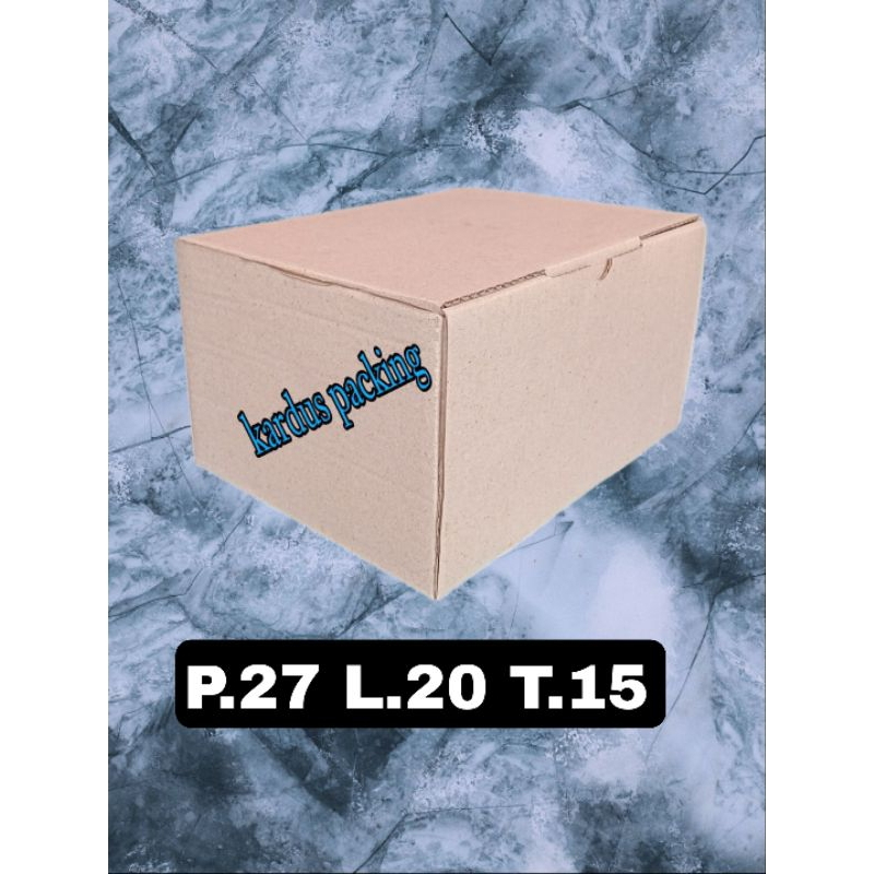 

kardus packing UK 27x20x15 kardus besar kardus kecil