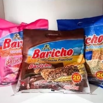 

Baricho coklat manis dengan sereal