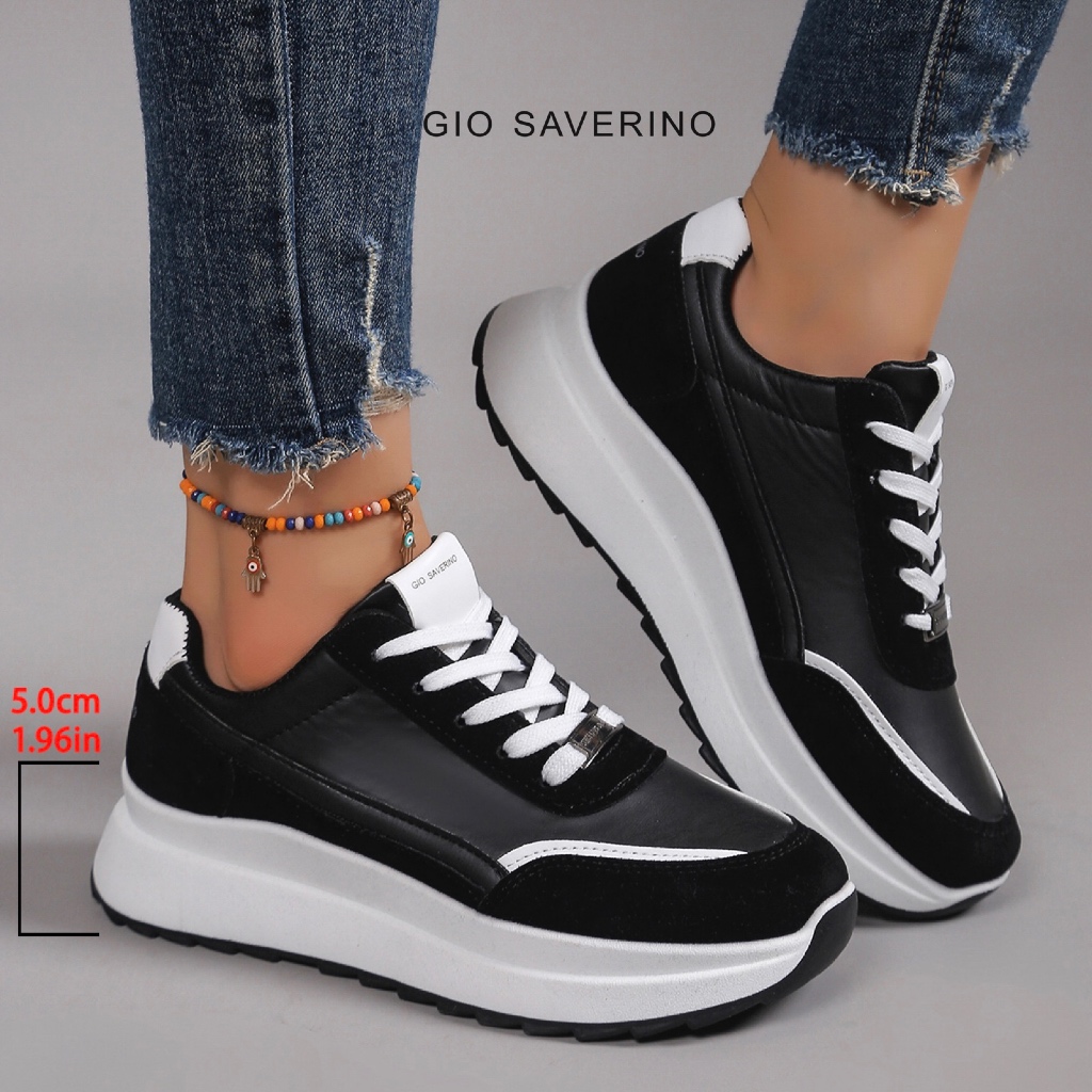 Gio Saverino Sepatu Sneakers Wanita Korea Keisha