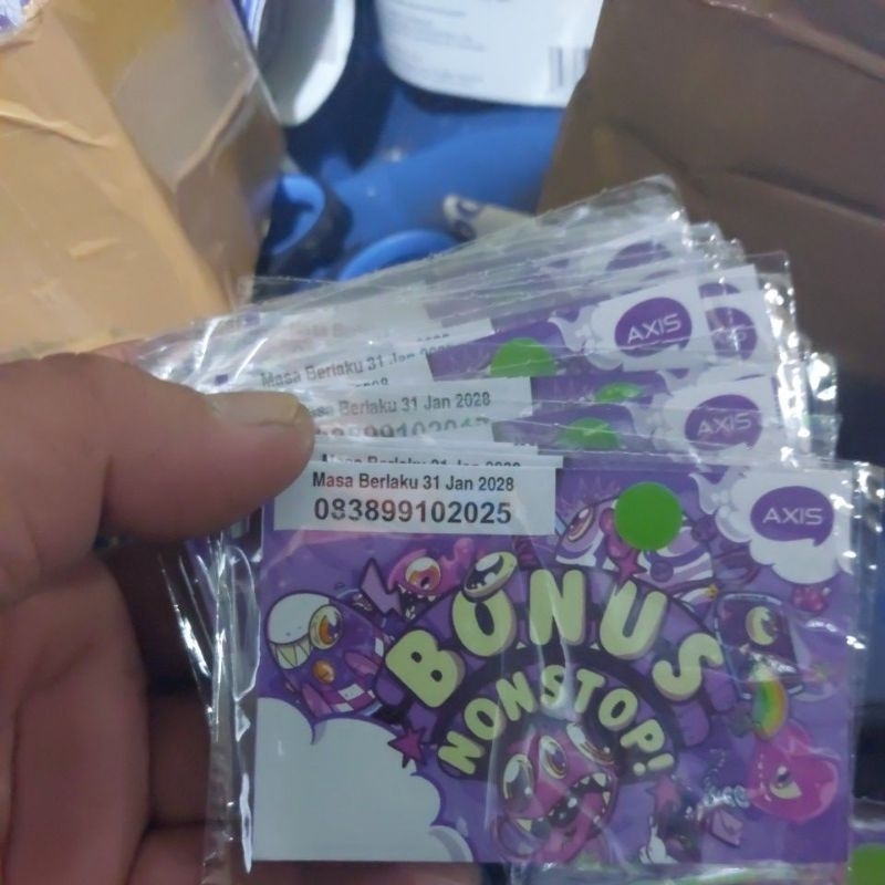 nomor cantik AXIS seri Tahun