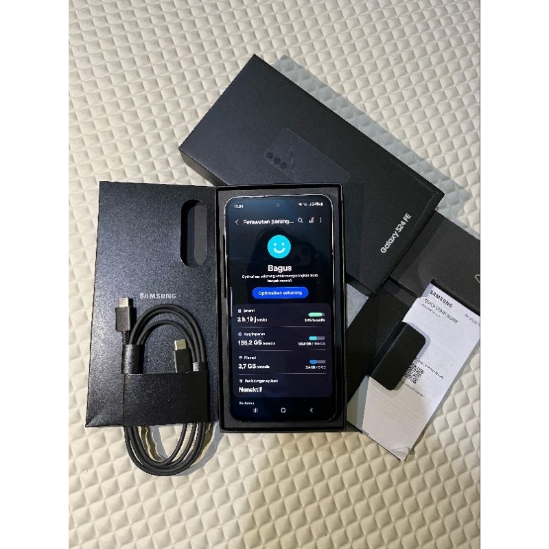Samsung S24 fe 5G Ram 8/256 Mulus Kayak Baru