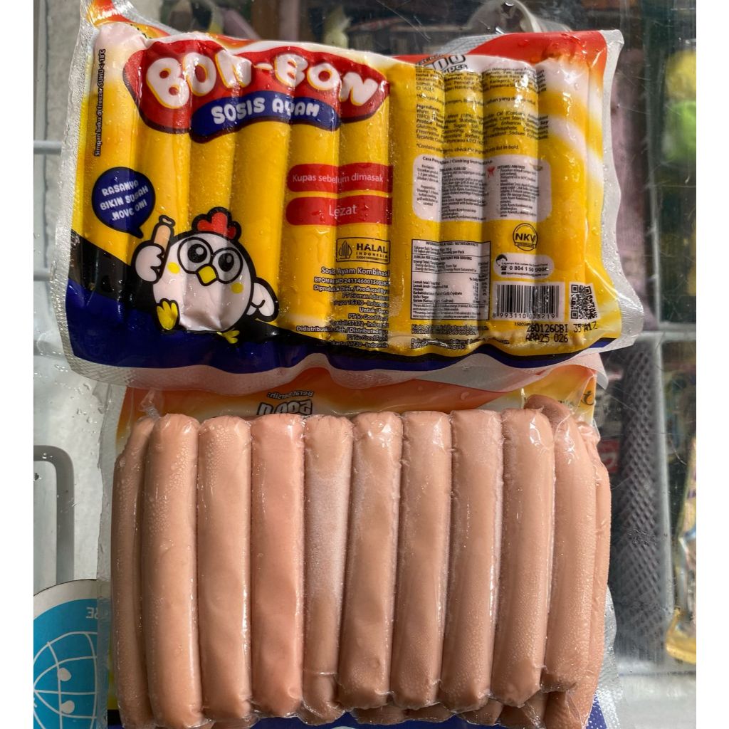 

Sosis bon bon kemasan 500 gr 30 pcs