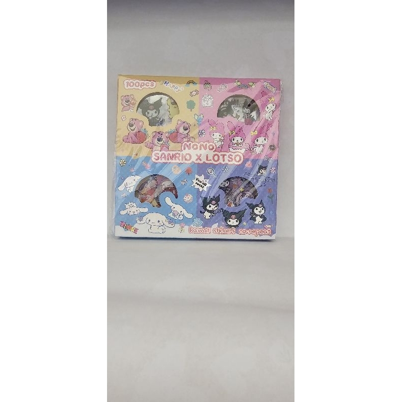 

stiker karakter sanrio 100pcs mainan murah balikpapan barang murah balikpapan