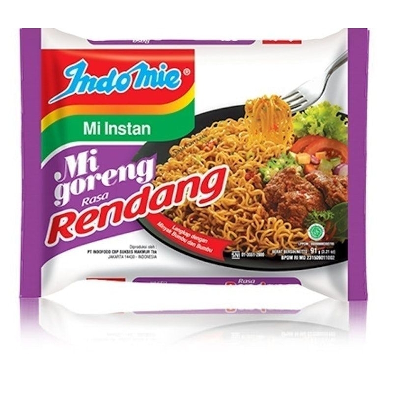 

indomie goreng rasa rendang