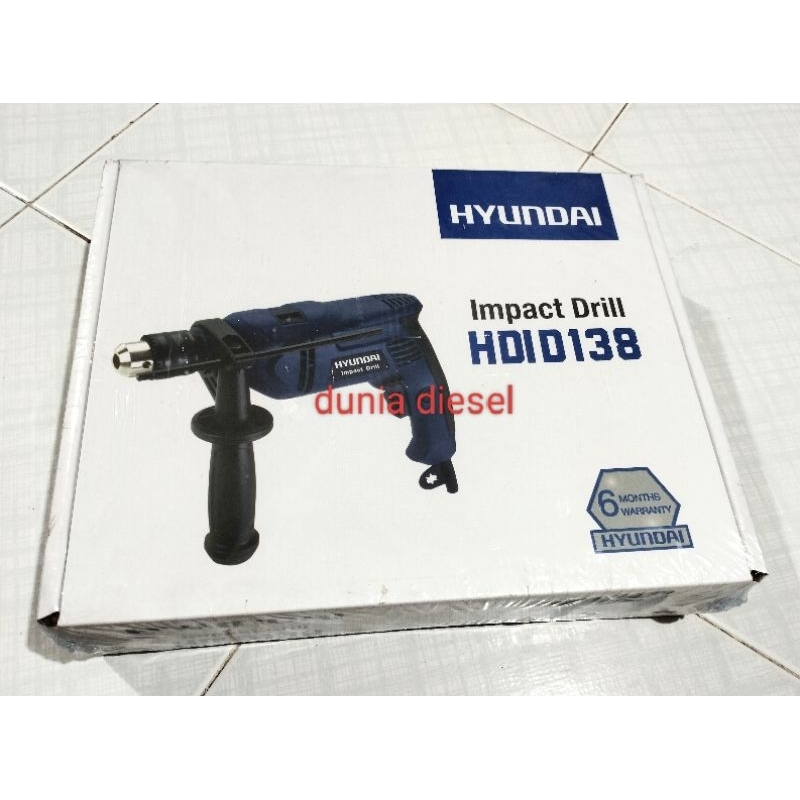 bor HYUNDAI 13mm HDID138 impact drill 710w bor beton bor kayu bor tangan