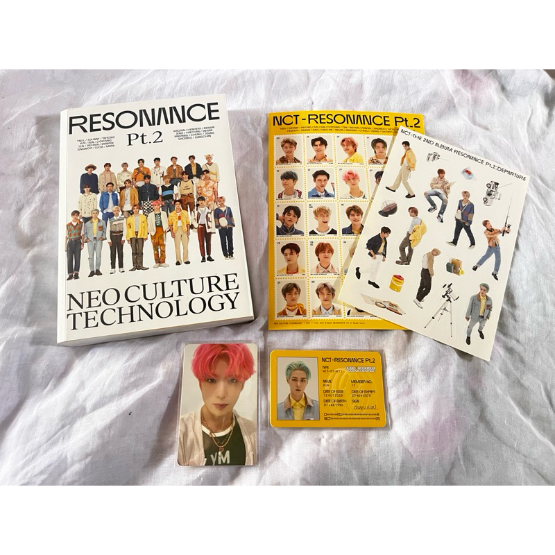 UNSEALED ALBUM NCT 2020 RESONANCE PT.2 (departure ver)
