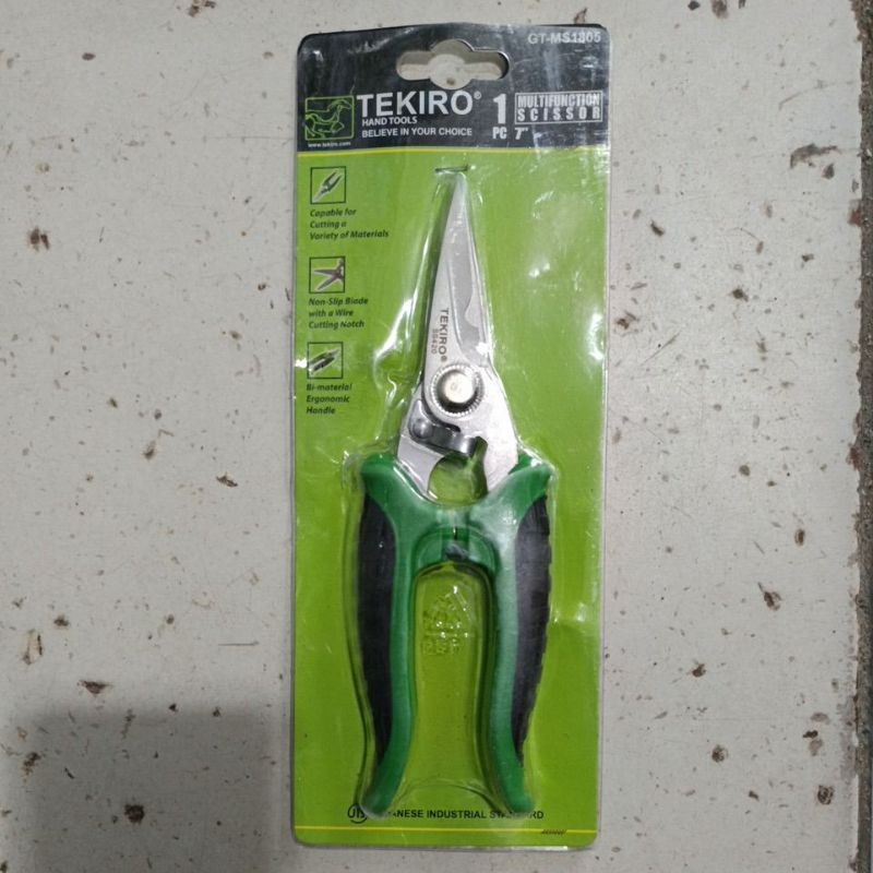 

Gunting Multifungsi 7" TEKIRO
