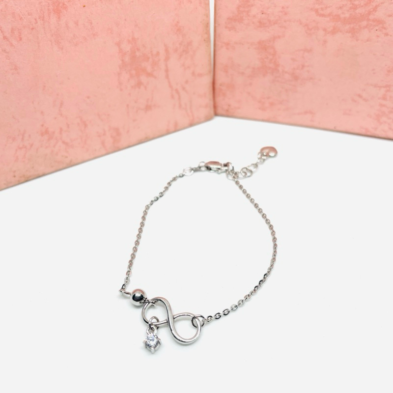 Gelang Emas putih Asli kadar 300/6k muda