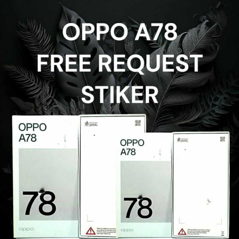 

dus box oppo a78 free request stiker