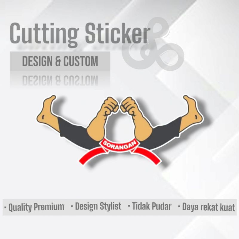 Sticker Tarung Derajat Sorangan