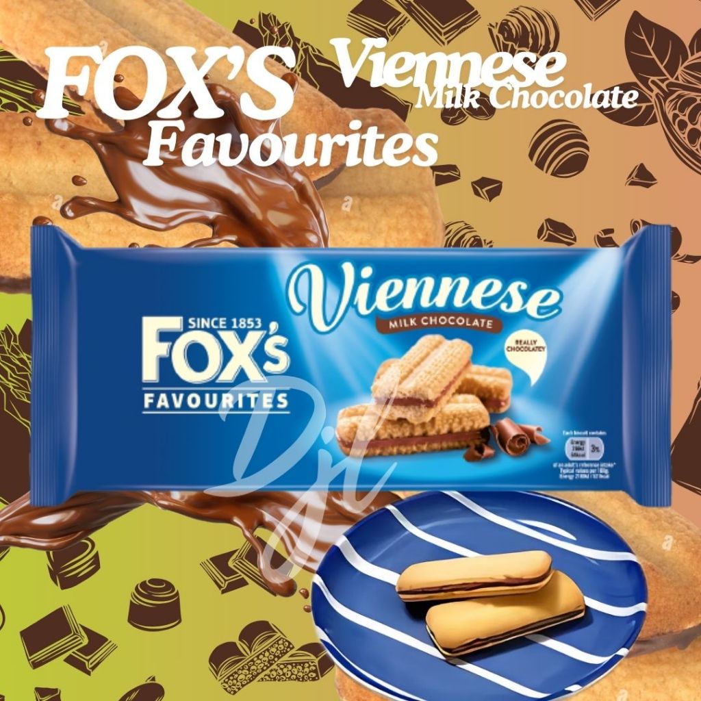 

Fox's Favourites Viennese Milk Chocolate 120G