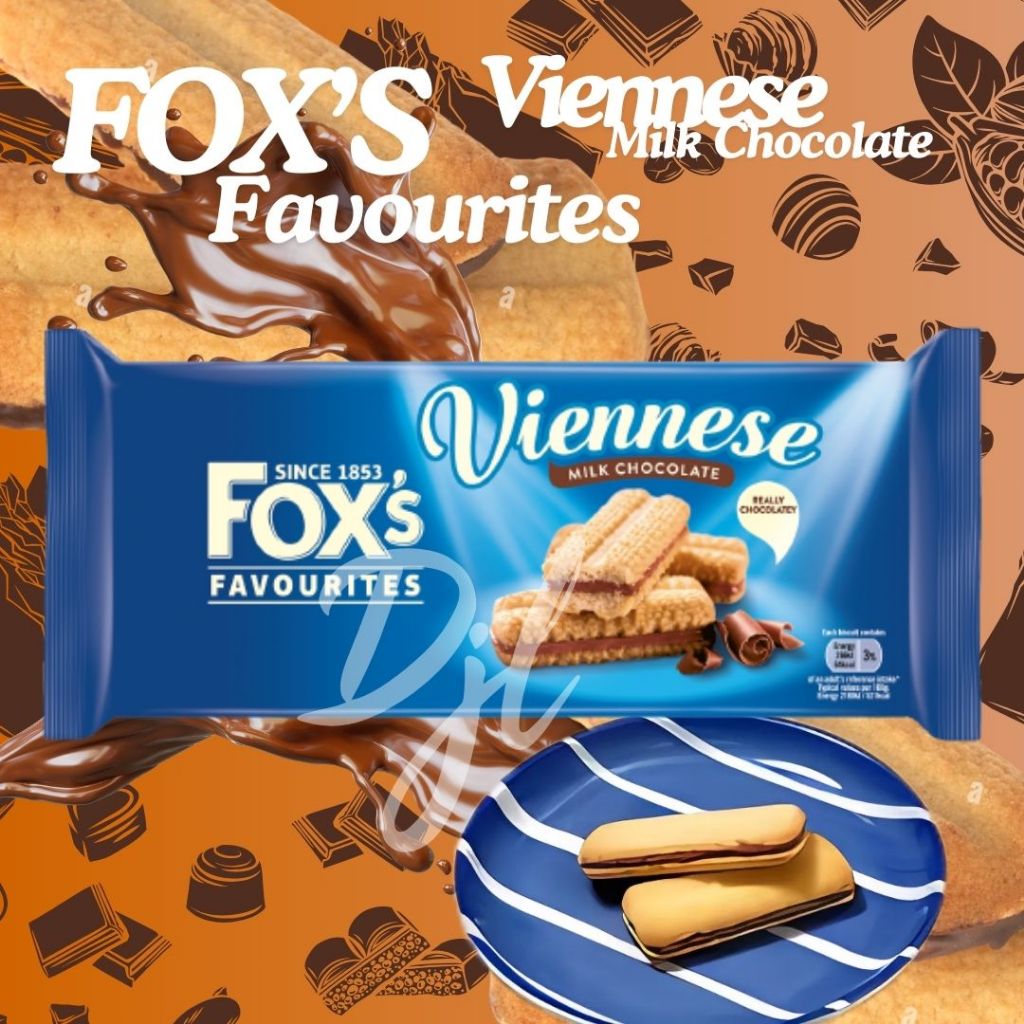 

Fox's Favourites Viennese Milk Chocolate 120G