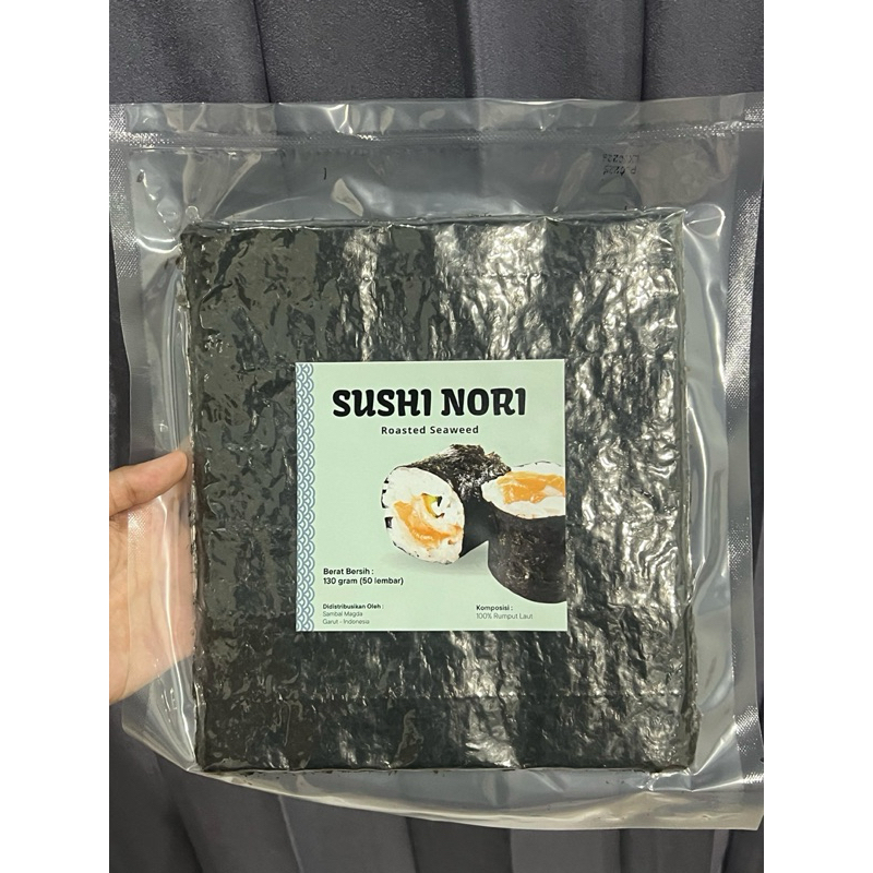 

Torimiaw - NORI SUSHI MURAH KUALITAS PREMIUM 50 Lembar