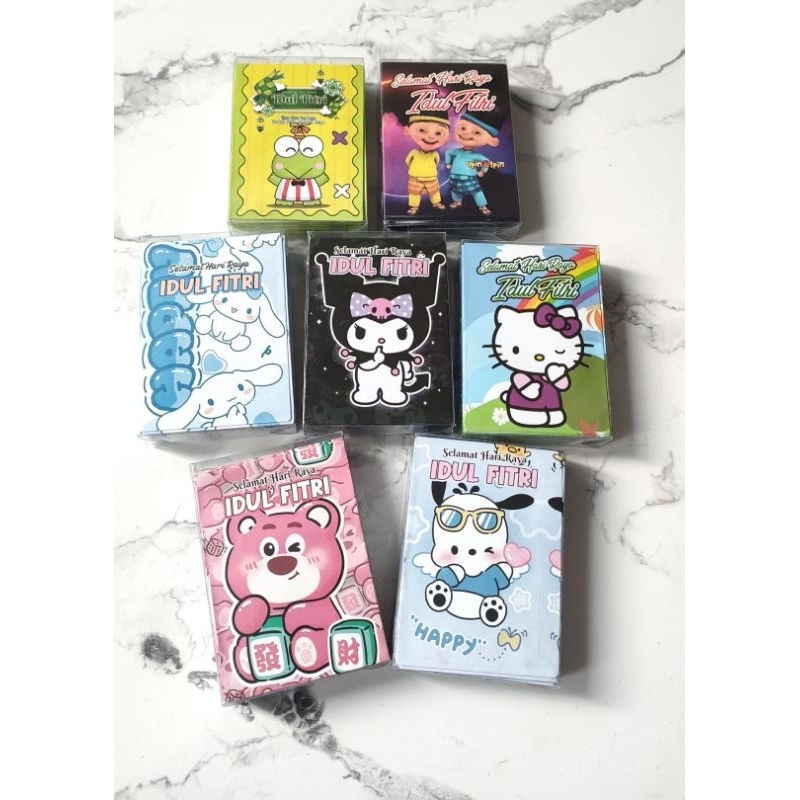 

Amplop Lebaran PREMIUM kemasan MIKA isi 50 lembar