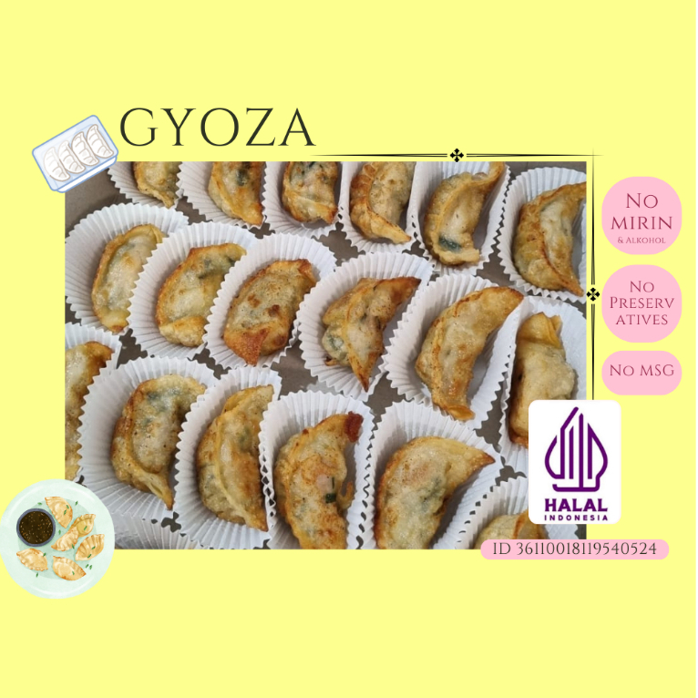 

Gyoza Dimsum frozen isi 10pcs/pack