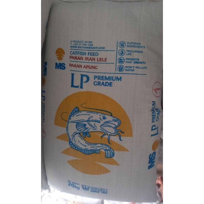 Pakan Ikan lele LP-1 (Repack 1 kg)