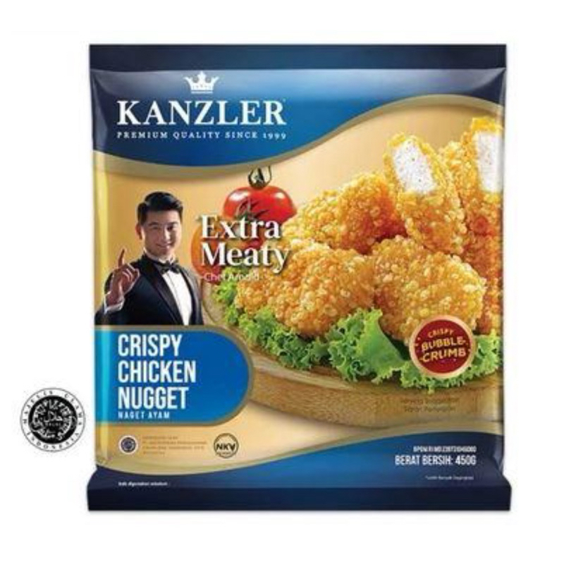

KANZLER Crispy Chicken Nugget 450 gr - KHUSUS INSTAN / SAMEDAY
