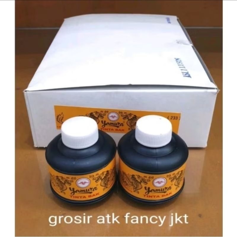 

( 24 Lusin ) Tinta Naga Yamura Tinta Bak Kaligrafi 50 ml Besar