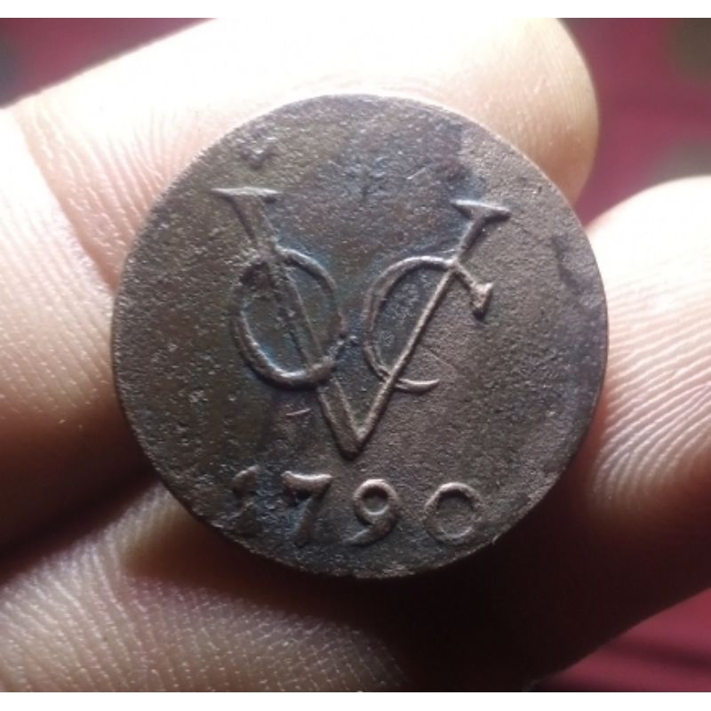 Koin VOC 1 Duit Gelderland 1790