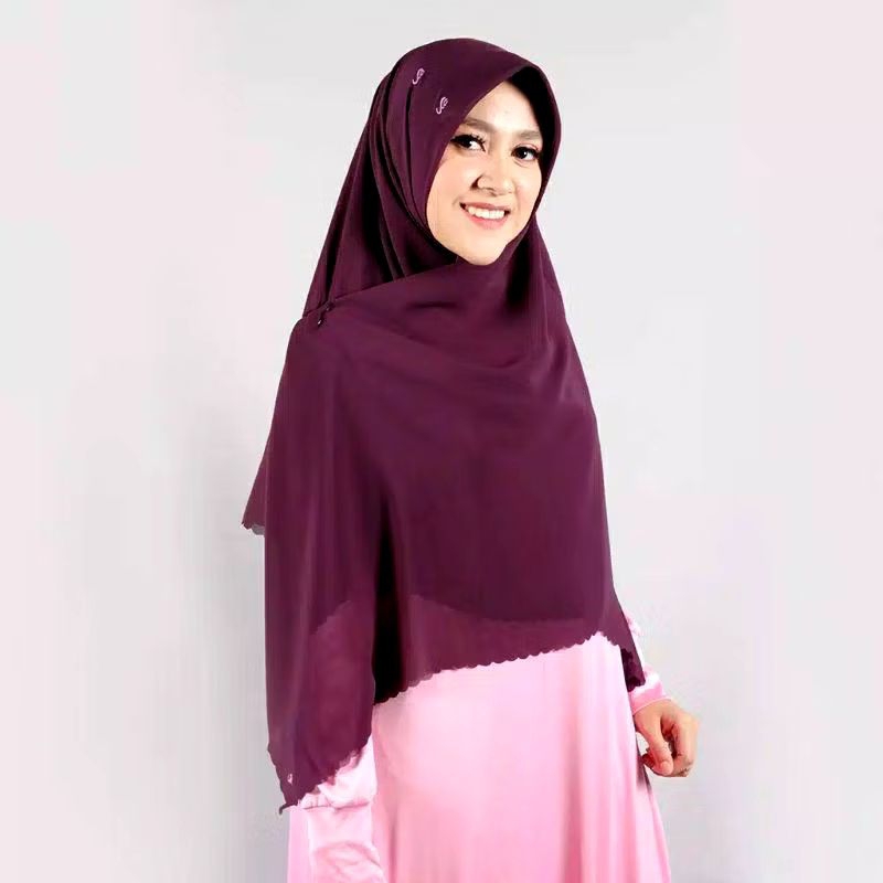 Diskon Segi empat Rabbani Asli|Kerudung Zahira Large|Segi empat Rabbani Polos|Zahira Large  L