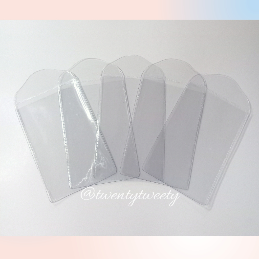 

Sleeve Kartu Identitas / Sampul Kantong Logam Mulia / Sarung Kartu ATM KTP/ Amplop Bening LM