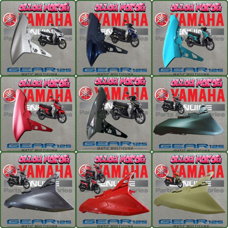 PANEL KIRI B3W-F835U-00, SAYAP LUAR YAMAHA GEAR 125 ORIGINAL YGP