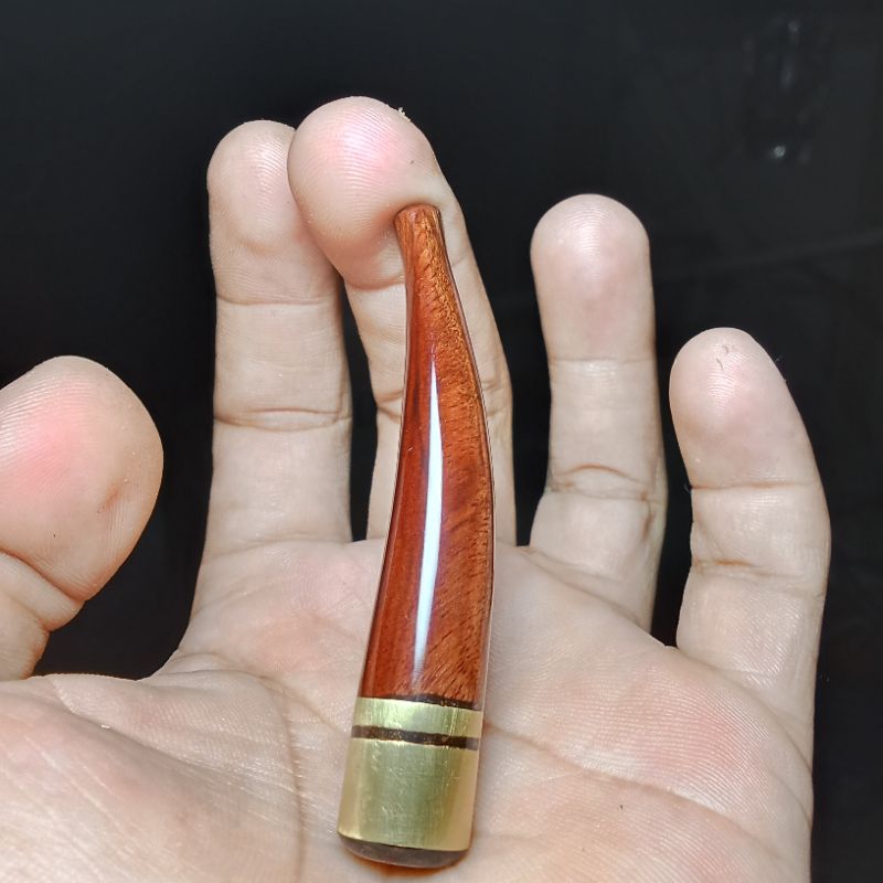 Pipa Asli Kayu Nagasari Ring 7cm