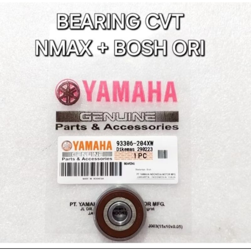 BEARING BAK CVT NMAX 155 AEROX LEXI 125 MIO M3 125 FINO 125 ORIGINAL
