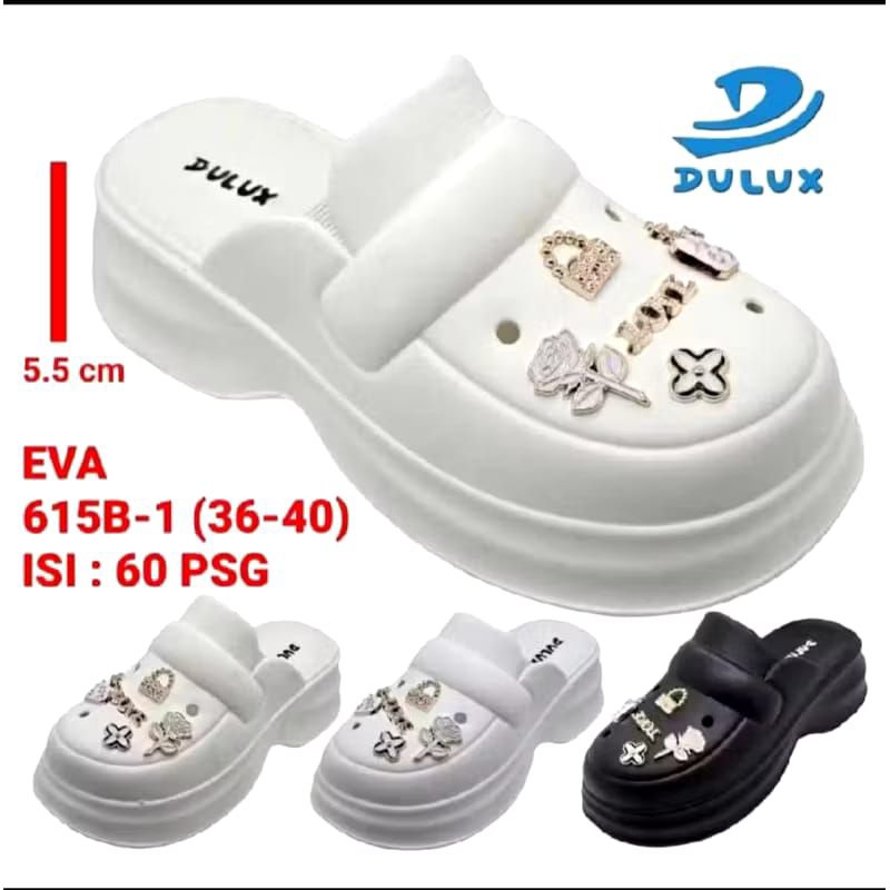 sandal wanita dewasa fashionable dulux kekinian sandal selop dulux Korean style