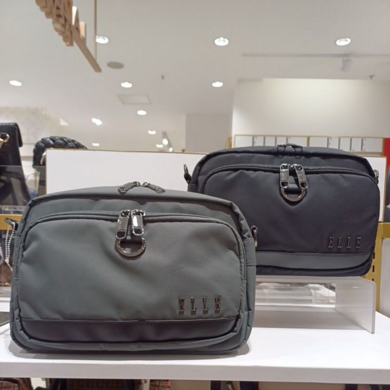 Tas Selempang Wanita ELLE 83513 Terbaru Produk Original Depstore Mall Tas Sling Bag Parasut Nilon Wa