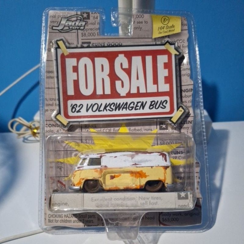 diecast jada 62 volkswagen bus