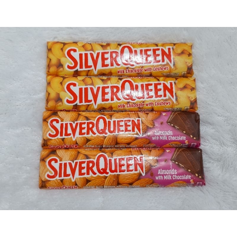 

Cokelat Silverqueen 55g Almond & Cashew Nut