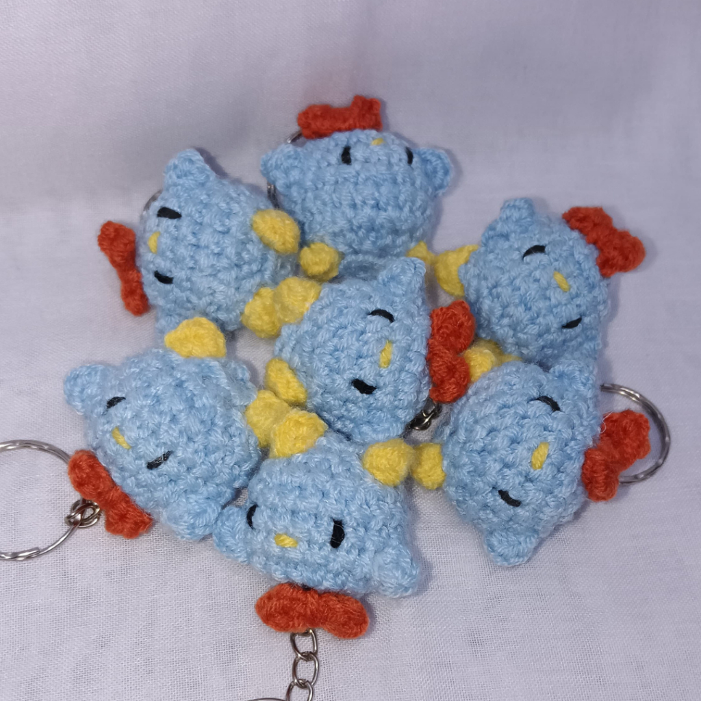 Rajut_Li - {Ready} Amigurumi Mini Tuxedo Sam/Gantungan Kunci Rajut Tuxedo Sam Mini